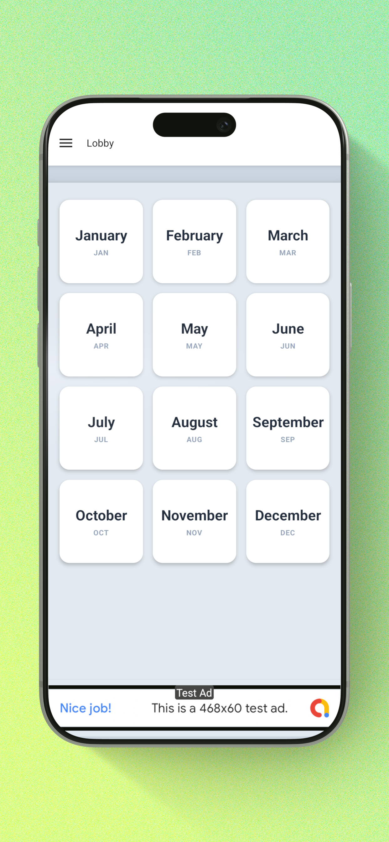 Daily Diary Planner メイン画面