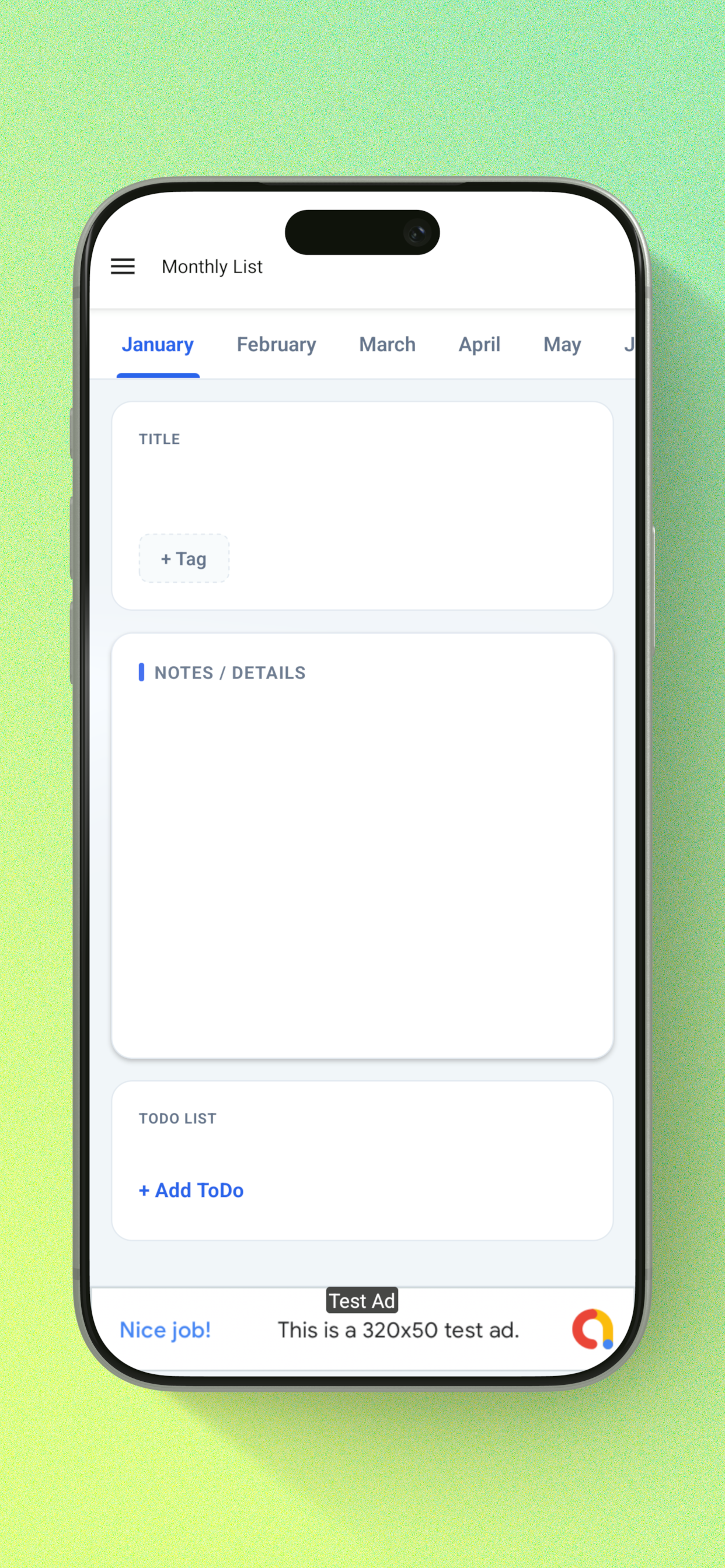 タグクラウド画面